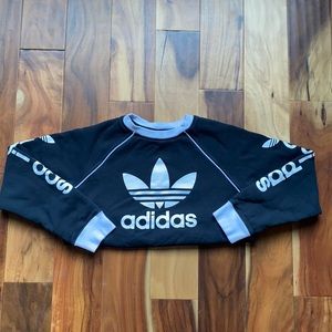 ADIDAS cropped hoodie